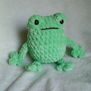 Crochet Chonky Leggy Froggy Amigurumi Plush